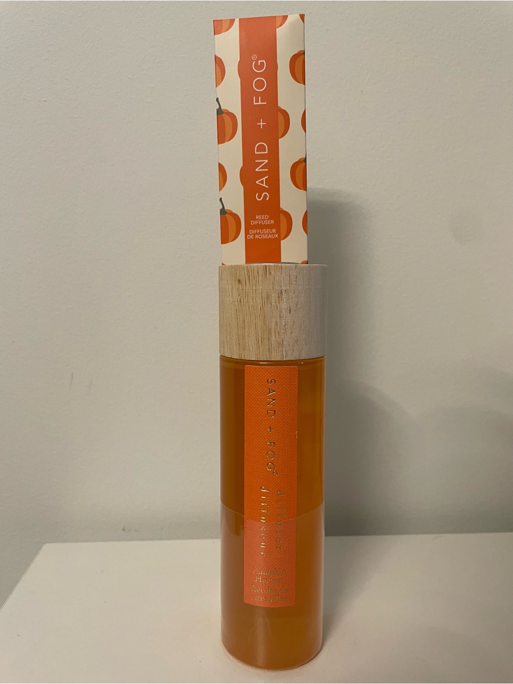 NWT SAND + FOG Pumpkin Harvest Reed Diffuser - 3.38 FL OZ (100 ML)